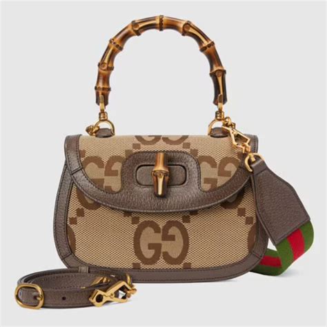 gucci vintage bamboo bag|gucci bamboo 1947 bag.